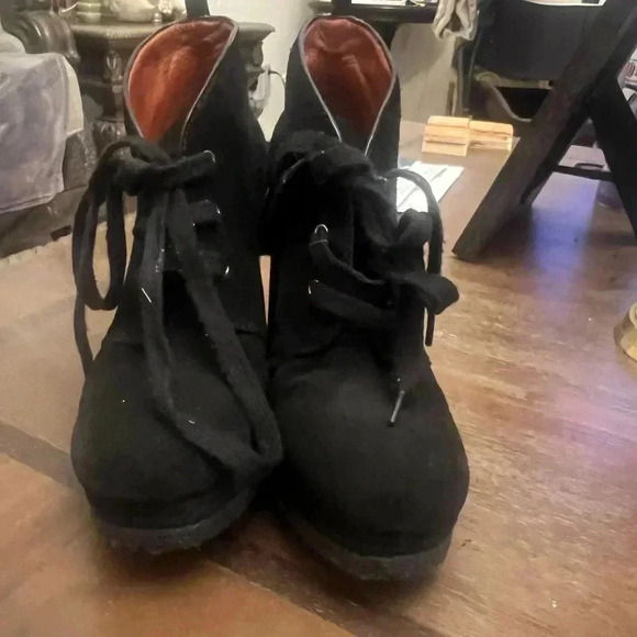 Marc by Marc Jacob’s lace up wedge booties size 36 - Picture 2 of 13